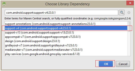 Lib support. Android support Library. Android support. Minimal Version of supportable Android.